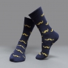 color 1casual hat print cotton socks unisex design