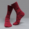 color 2casual hat print cotton socks unisex design