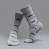 color 4casual hat print cotton socks unisex design