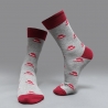 color 5casual hat print cotton socks unisex design