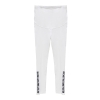 Whitelovely letter printing maternity pregnant jeans belly pant
