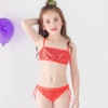 color 1fashion Sequins little girl kid swimwear bikini two piece set