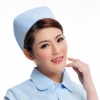 color 3fashion three bar medical store clerk hat nurse doctor  hat uniform