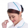 color 8fashion three bar medical store clerk hat nurse doctor  hat uniform