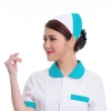 color 13fashion three bar medical store clerk hat nurse doctor  hat uniform