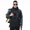 men blacklarge size men/men windbreaker Interchange Jacket outdoor jacket