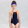 children navyhigh quality one-piece bikini swimwear for girl
