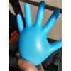 color 1China irder medical plastic  vinyl/nitrile blend non-medical disposable  gloves