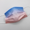 color 12022 fashion Gradient color 3-layers  disposable mask  cheap non-medical mask PPE mask