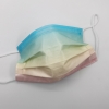 color 22022 fashion Gradient color 3-layers  disposable mask  cheap non-medical mask PPE mask