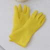 color 3high quality lengthen household gloves kitchen latex gloves 38 cm rubber gloves