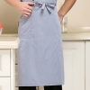 color 12022 kinee length  apron solid color  cafe staff apron for  waiter chef