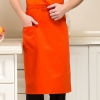 color 32022 kinee length  apron solid color  cafe staff apron for  waiter chef