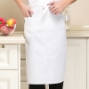 color 72022 kinee length  apron solid color  cafe staff apron for  waiter chef