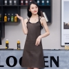 color 42022 fashion high quality candy color cafe staff halter apron long apron