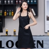 color 62022 fashion high quality candy color cafe staff halter apron long apron