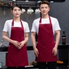 color 42022 fashion high quality Europe desgin wine color pub waiter apron cafe halter apron long apron