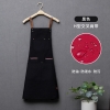 color 22022 high quality Europe new desgin H style pub waiter apron cafe halter apron long apron