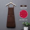 color 52022 high quality Europe new desgin H style pub waiter apron cafe halter apron long apron