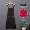 color 62022 high quality Europe new desgin H style pub waiter apron cafe halter apron long apron