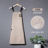 color 62022   Europe new desgin H style pub waiter apron cafe halter apron long apron