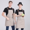 color 22022 upgrade fruit store staff apron waiter apron fresh store halter apron both for women and men