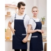 color 42022 simple  breathable fabric restaurant work apron chef halter apron