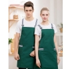 color 72022 simple  breathable fabric restaurant work apron chef halter apron