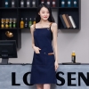color 12022 korea style canvas halter apron  buy  apron for waiter chef apron caffee shop apron