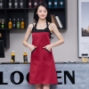 color 32022 Japan style  halter apron  buy  apron for   chef apron caffee shop waiter apron