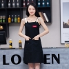 color 12022 Japan hot sale  halter apron  buy  apron for   chef apron caffee shop waiter apron