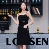 color 22022 Japan design halter apron  wholesale aprons for   chef apron caffee shop  waiter apron