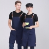 color 32022 Europe design halter apron  wholesale aprons for   chef apron caffee shop  waiter apron 2217