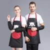 color 22022 Europe style halter  housekeeping aprons  chef apron caffee shop waiter apron