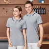 color 32022 solid color cheap short sleeve   tshirt working uniform