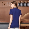 color 52022 solid color cheap short sleeve   tshirt working uniform