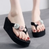 color 12022 high quality floral beach slipper  women  slipper wholesale household sipper