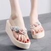 color 32022 high quality floral beach slipper  women  slipper wholesale household sipper