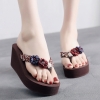 color 42022 high quality floral beach slipper  women  slipper wholesale household sipper
