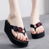 color 72022 high quality floral beach slipper  women  slipper wholesale household sipper