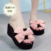 color 92022 fashion nice cloth bow beach slipper summer  women  slipper sandals
