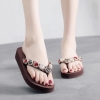 color 42022 fashion sweety lady Rhinestones slipper summer  women  slipper sandals