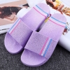 color 12022 high quality PVC household shower beach slipper  women men cheap slipper wholesale sipper