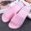 color 52022 high quality PVC household shower beach slipper  women men cheap slipper wholesale sipper
