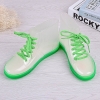 color 52022 Transparent Sweaty  fashion colorful crystal transparent PVC  women rain boot