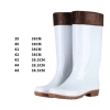 color 102022 high quality food industry  rain boot kitchen chef shoes boot