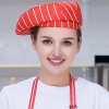 color 5high quality Europe restaurant pub unisex waiter beret hat waitress cap