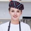 color 6high quality Europe restaurant pub unisex waiter beret hat waitress cap