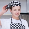 color 12high quality Europe restaurant pub unisex waiter beret hat waitress cap