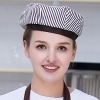color 13high quality Europe restaurant pub unisex waiter beret hat waitress cap